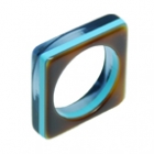 Mix 6mm eckig - blau